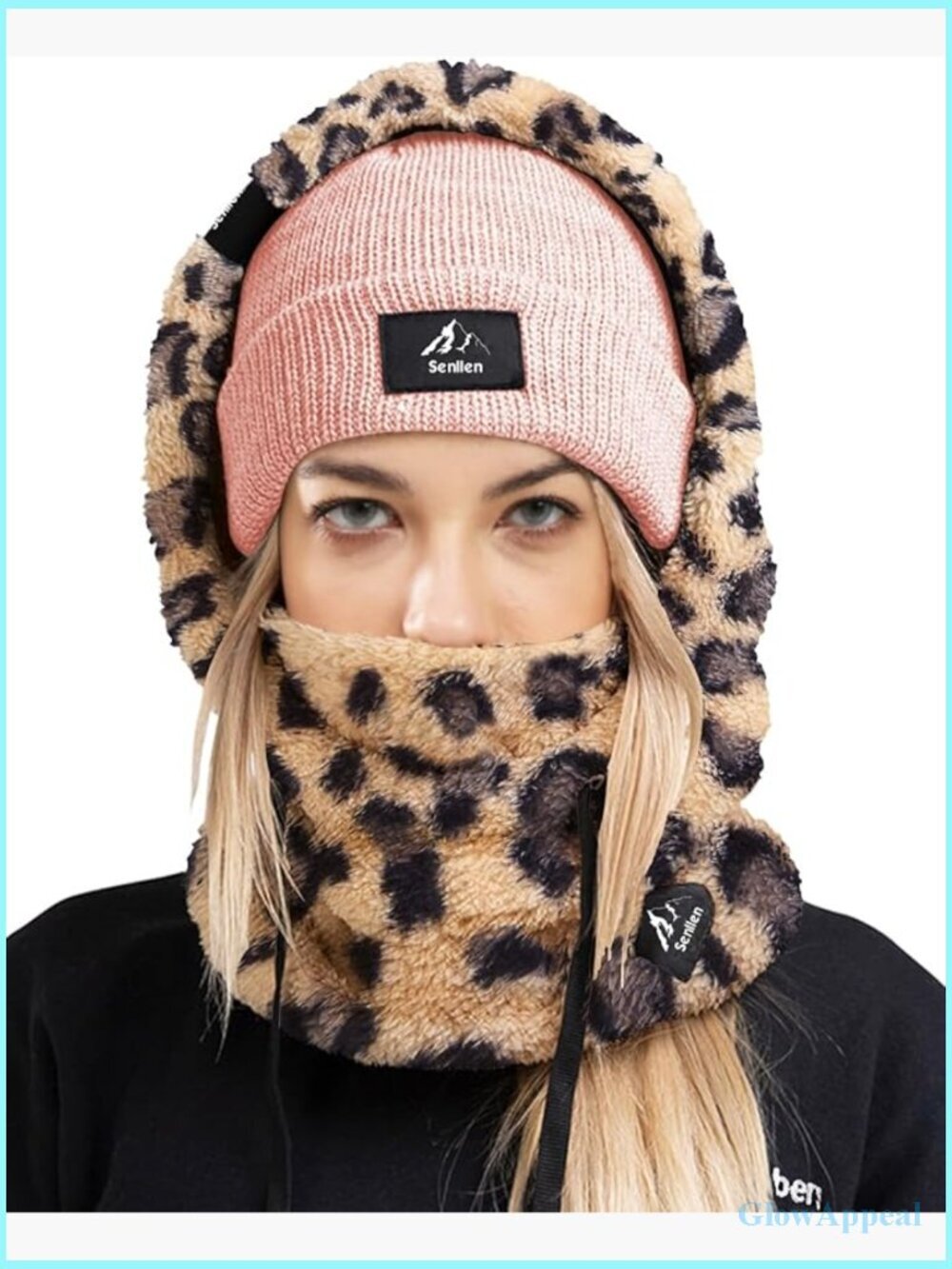 Fleece Windproof Ski Mask Balaclava Neck Warmer Hood